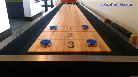 Shuffleboard Ping Pong Table